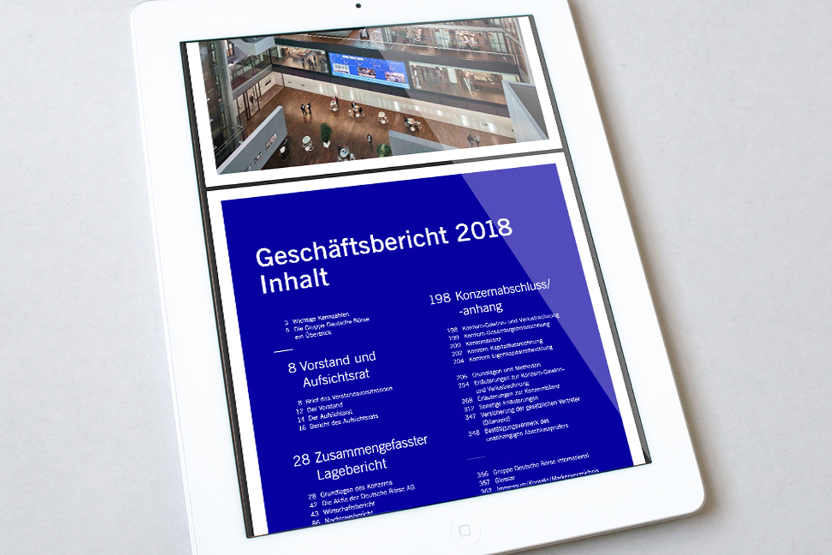 Deutsche Börse Geschäftsbericht 2018 - HGB